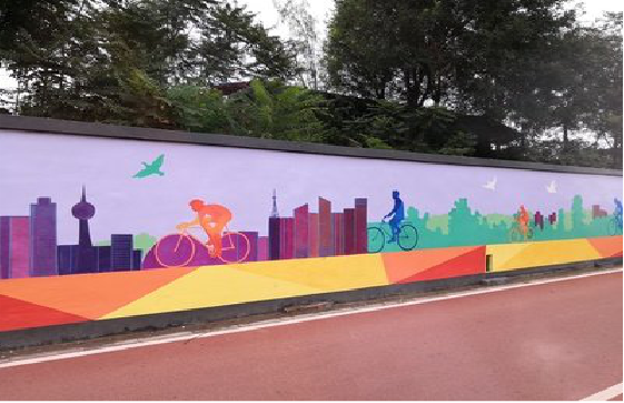 横州墙体彩绘-围墙