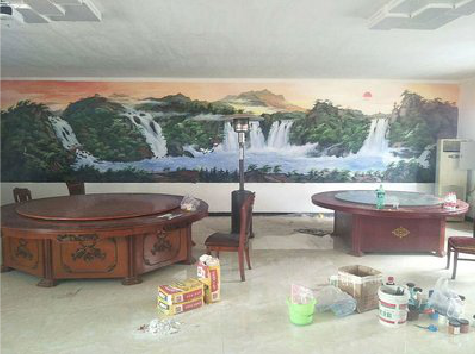 横州墙绘-写实风景