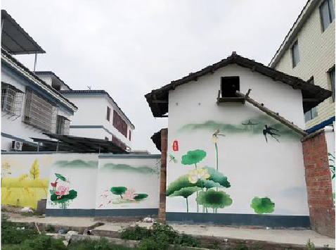 横州室外墙绘-从选材到保养。