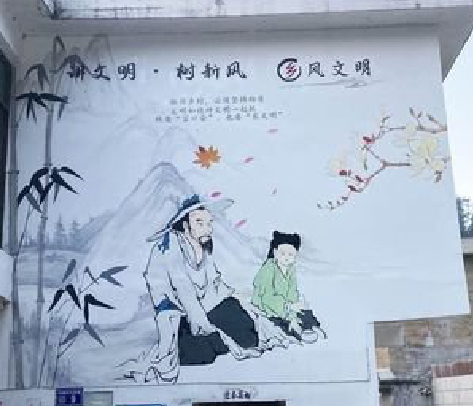 横州分享几个墙绘保养知识。