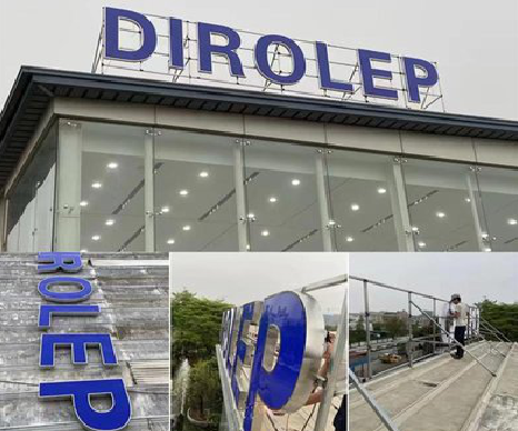 横州楼顶发光字安装的注意事项。